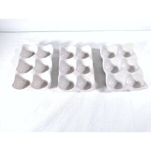 Ceramic Egg Tray Holders Home Decoration Table Decor Easter Farm